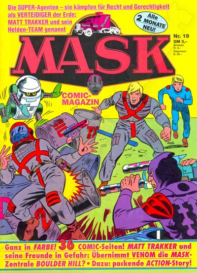 M.A.S.K. M.A.S.K. German comic no. 22 M.A.S.K. M.A.S.K. German comic no. 22